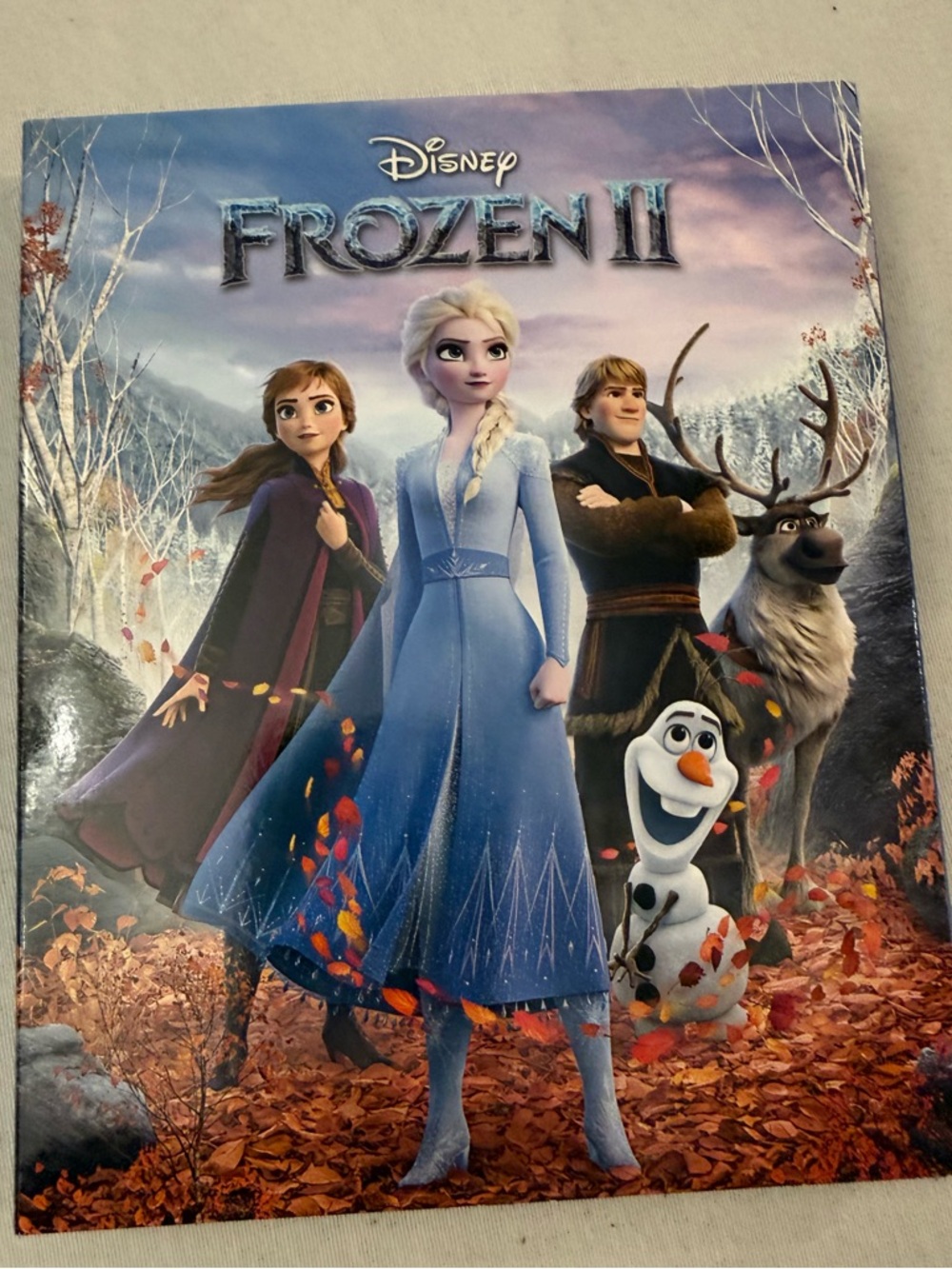 Disney Frozen II Collectors Edition 4k Ultra HD+Blue-ray+Gallery Book